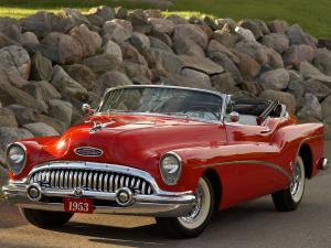Buick Roadmaster Skylark Convertible Coupe 1953 года